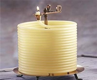 Coiled Wax Candle