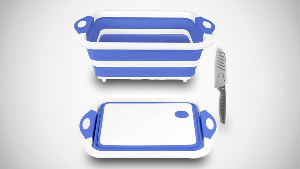 Collapsible Colander & Cutting Board