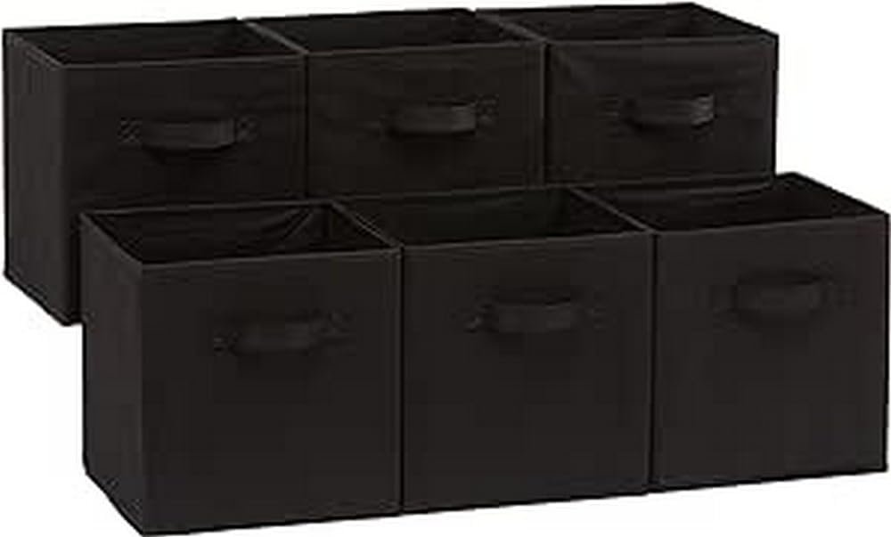Collapsible Storage Cubes: Organize Effortlessly (Pack of 6)