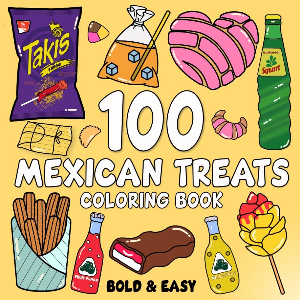 Color Your Way Through Delicious Mexican Treats