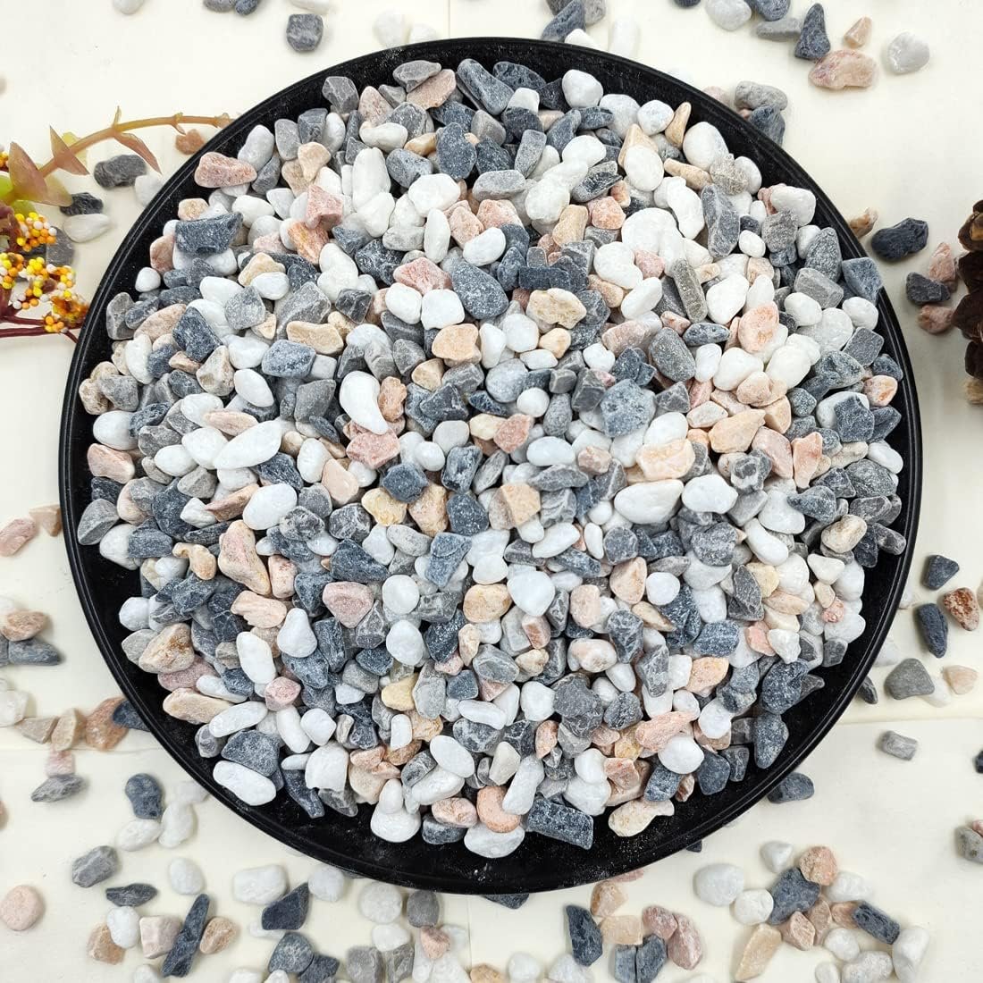 Colorful Decorative Pebbles for Garden and Home