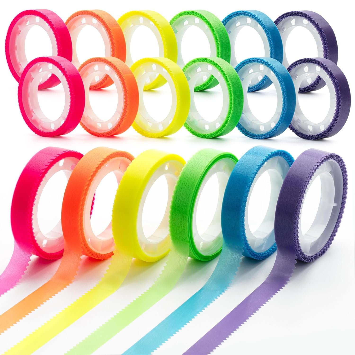 Colorful Highlighter Tape - 12 Rolls for Easy Highlighting