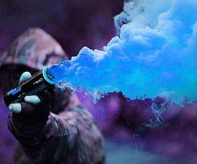 Colorful Smoke Grenades