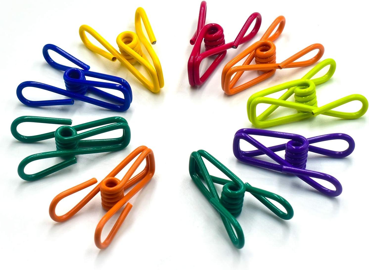 Colorful Utility Chip Clips - Pack of 16
