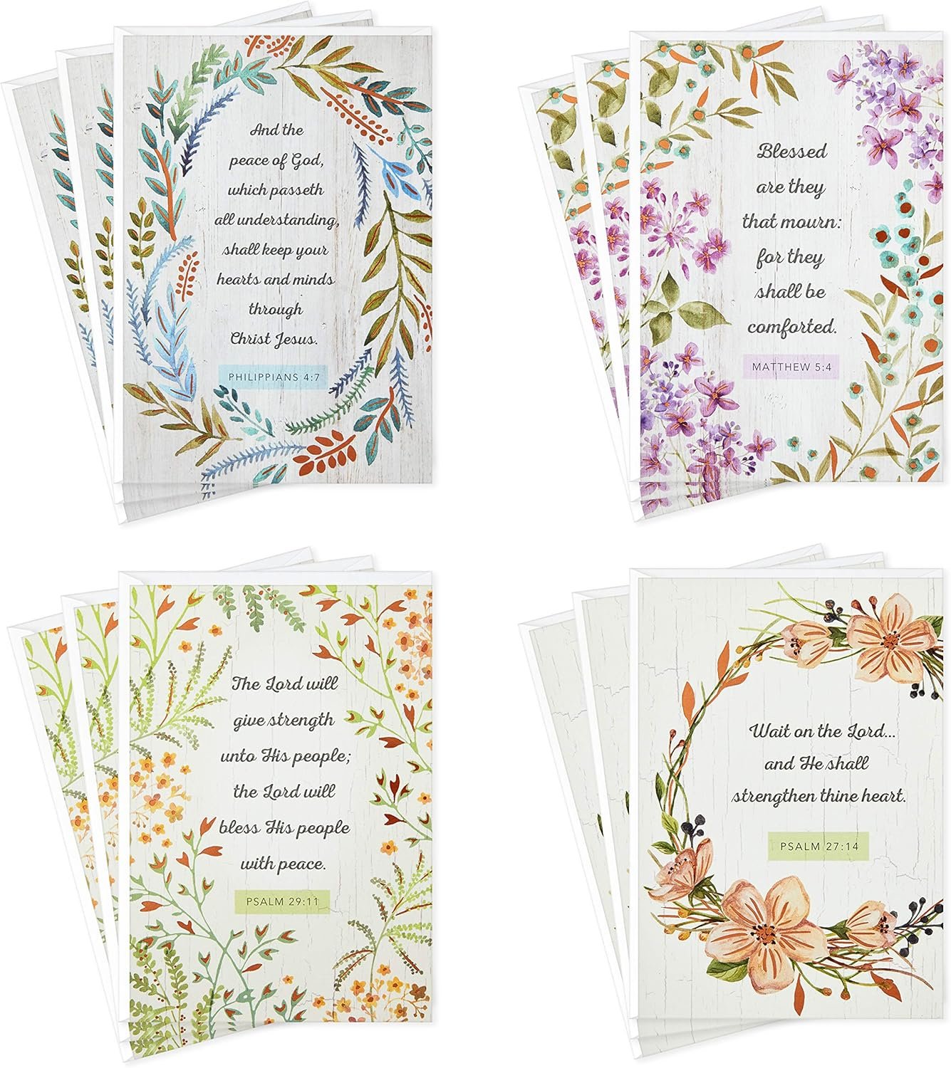 Comfort & Pray: Religious Sympathy Cards Set