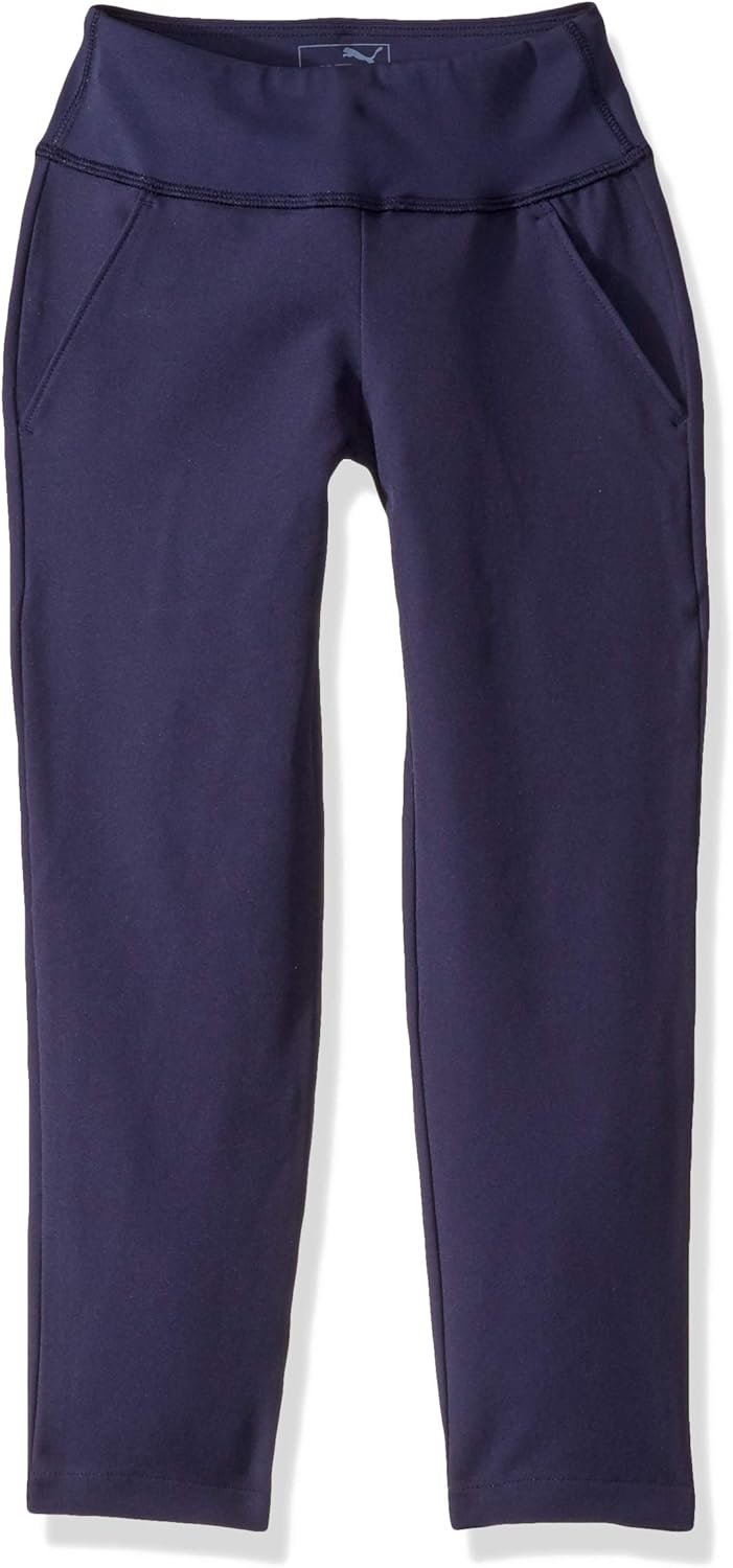 Comfort-Stretch Golf Pants for Active Girls
