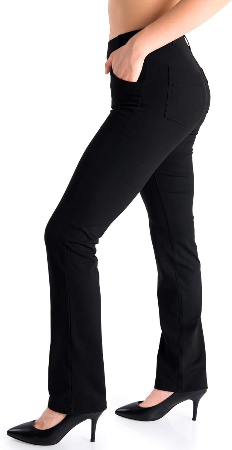 Comfort & Style: Perfect-Fit Yoga Dress Pants for Every Height