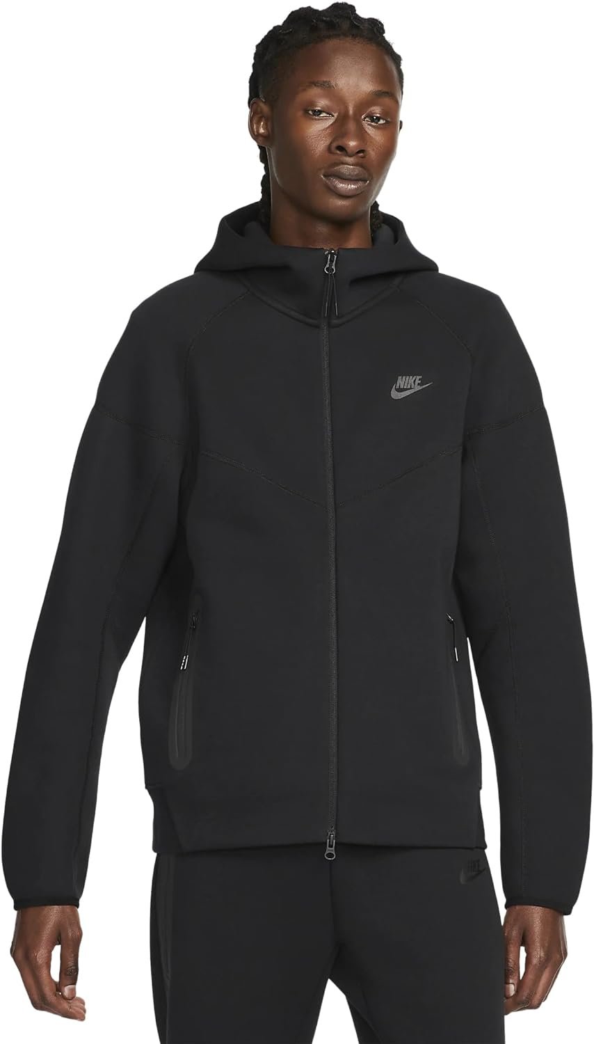 Comfortable Nike Hoodie with Sleeve Zip Pocket