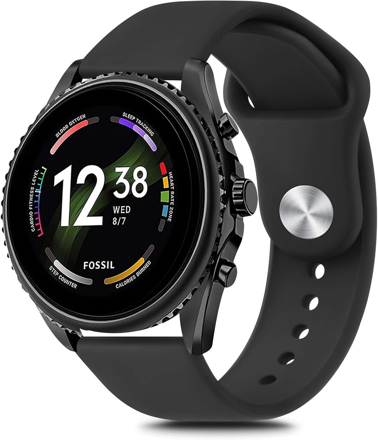 Comfortable Silicone Band for Fossil Smart Watches