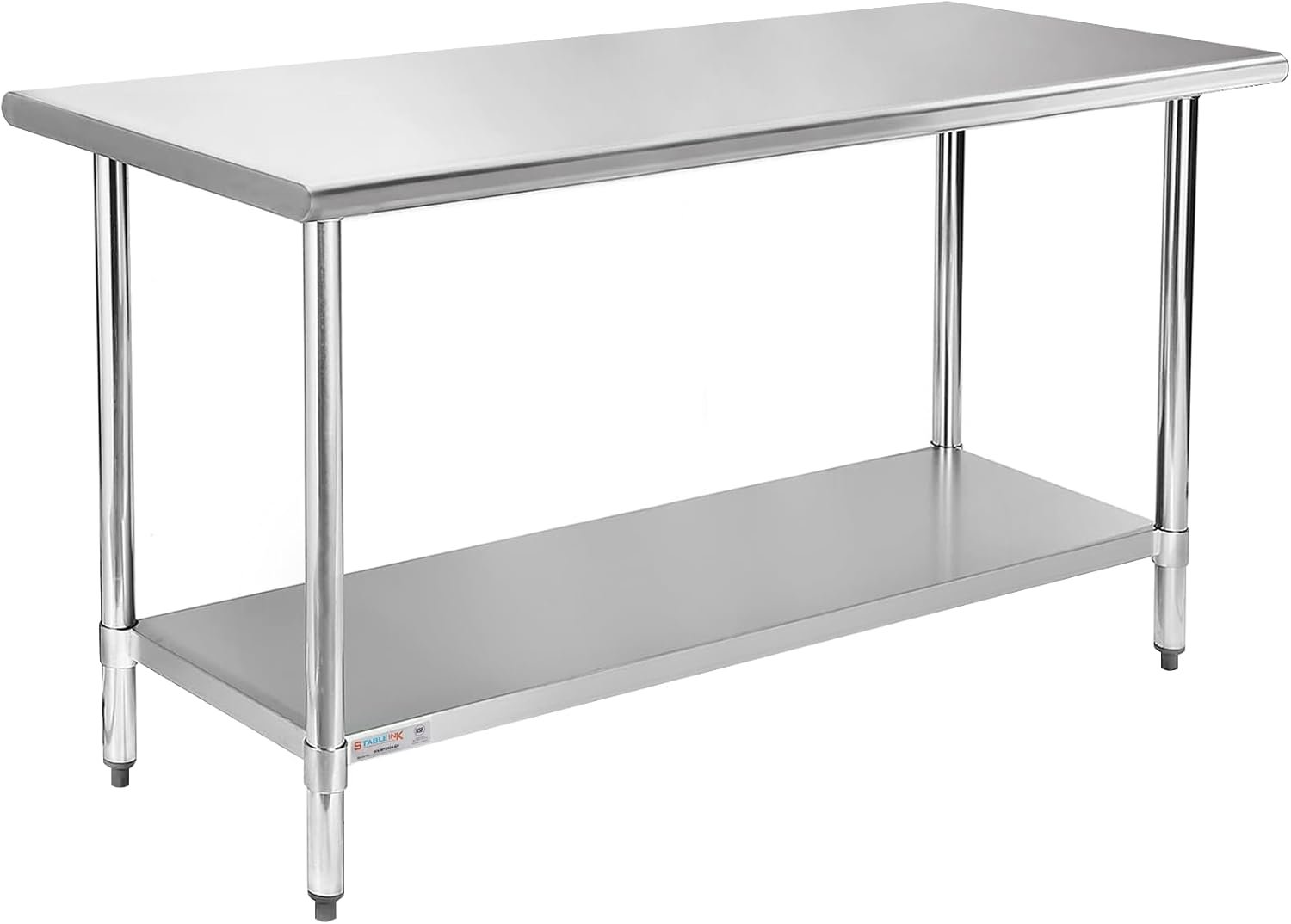 Commercial-Grade NSF Stainless Steel Work Table
