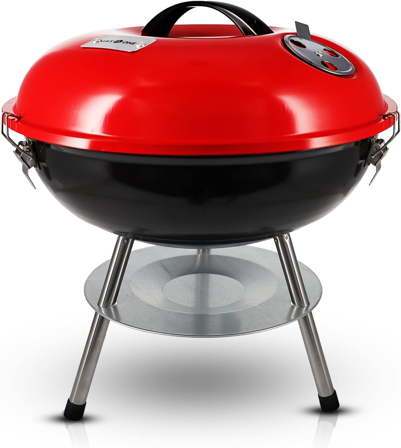 Compact 14-Inch Charcoal Grill for Outdoor Fun
