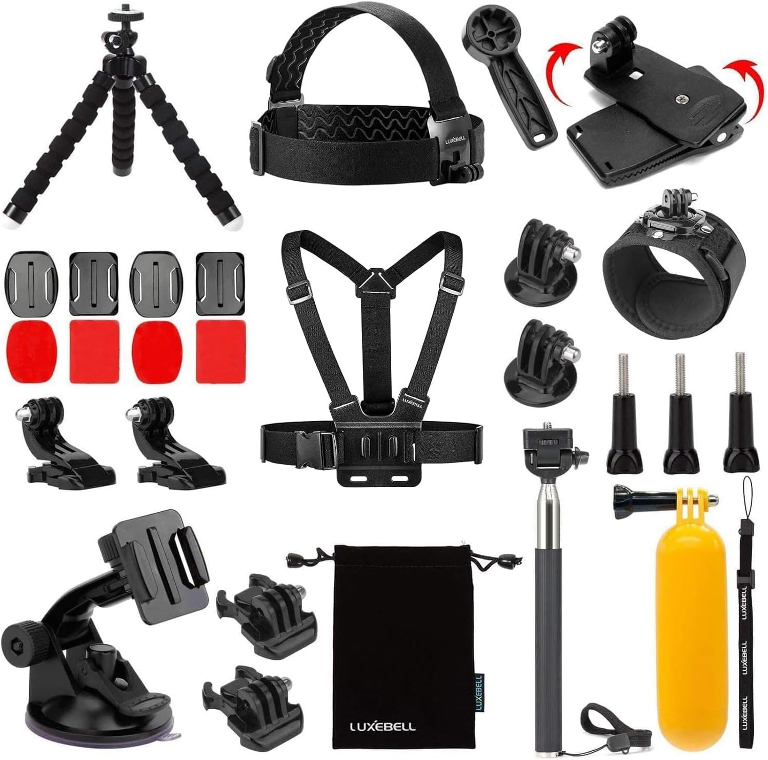 Complete Action Camera Accessory Kit for All Your Adventures