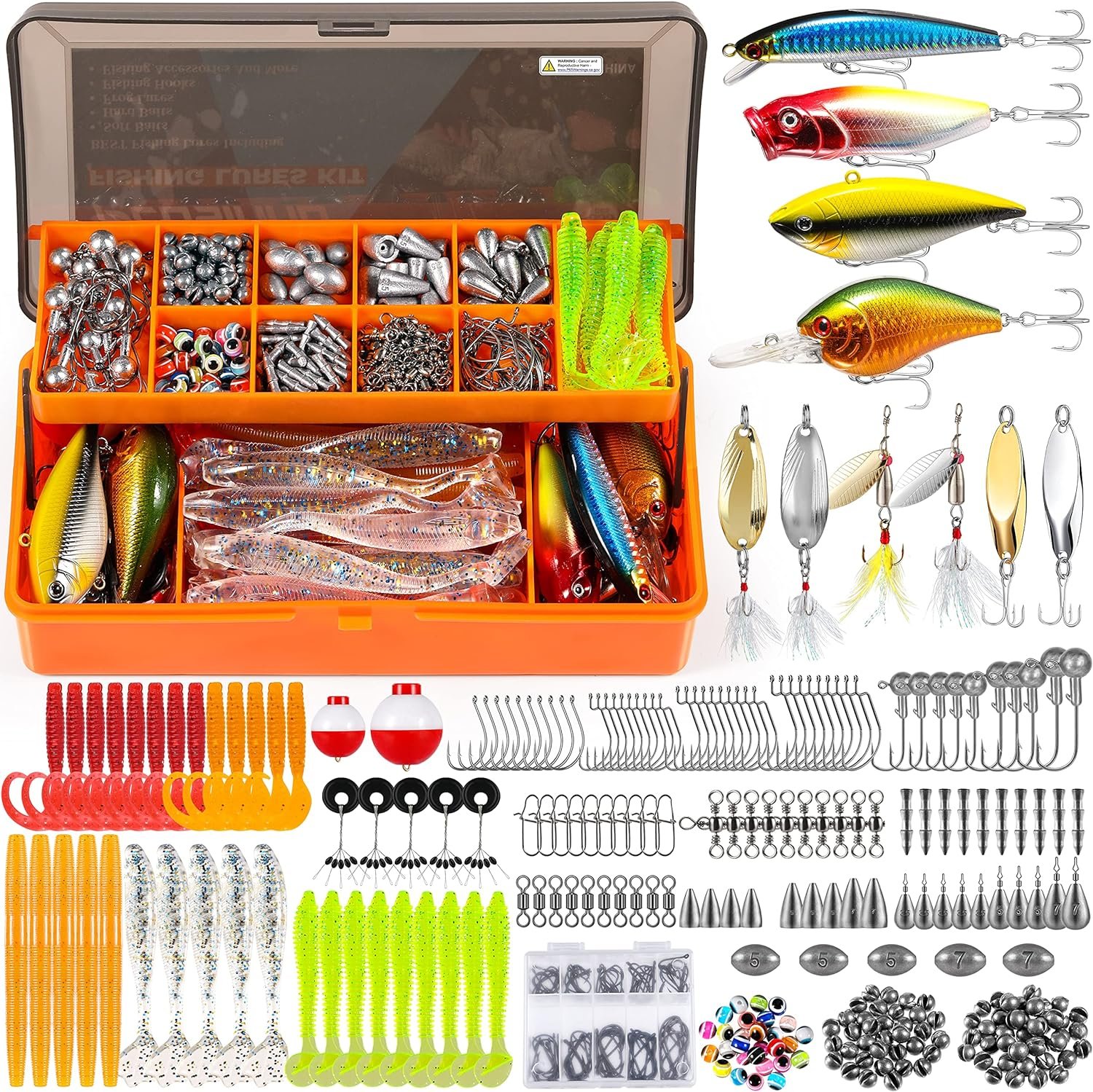 Complete Fishing Tackle Kit - Catch More Fish