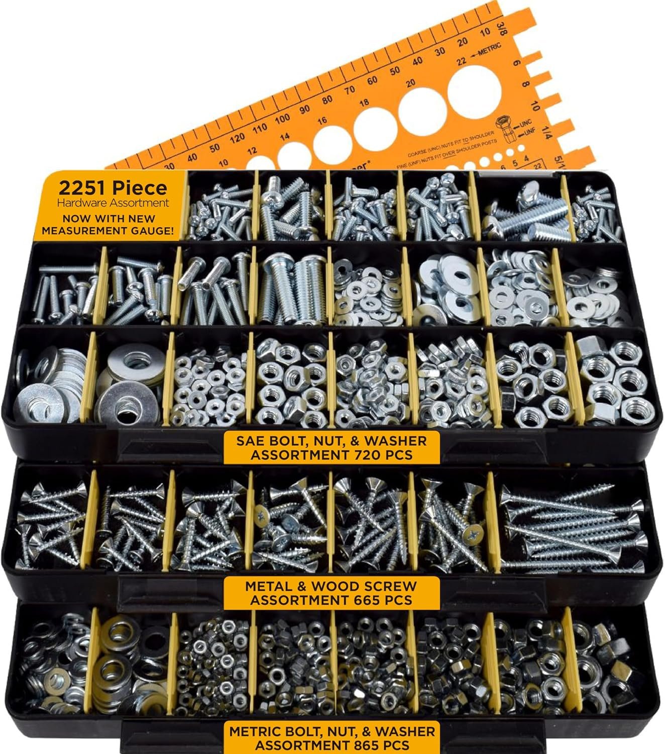 Complete Hardware Solution: 2251-Piece Professional Kit