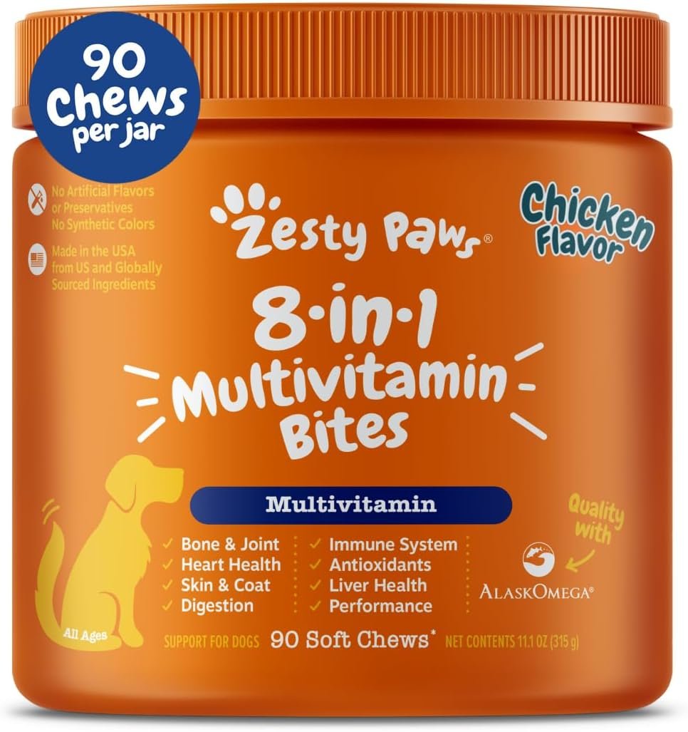 Complete Health Support for Dogs - 8-in-1 Multivitamin