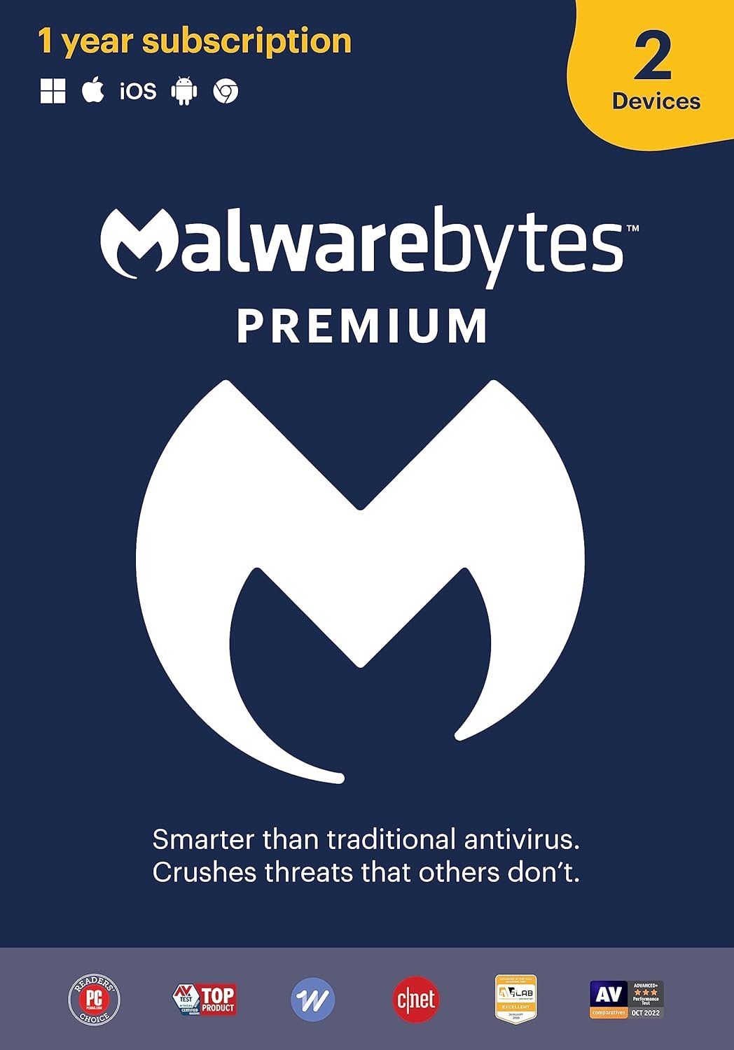 Complete Protection: Malwarebytes Premium 18-Month Subscription