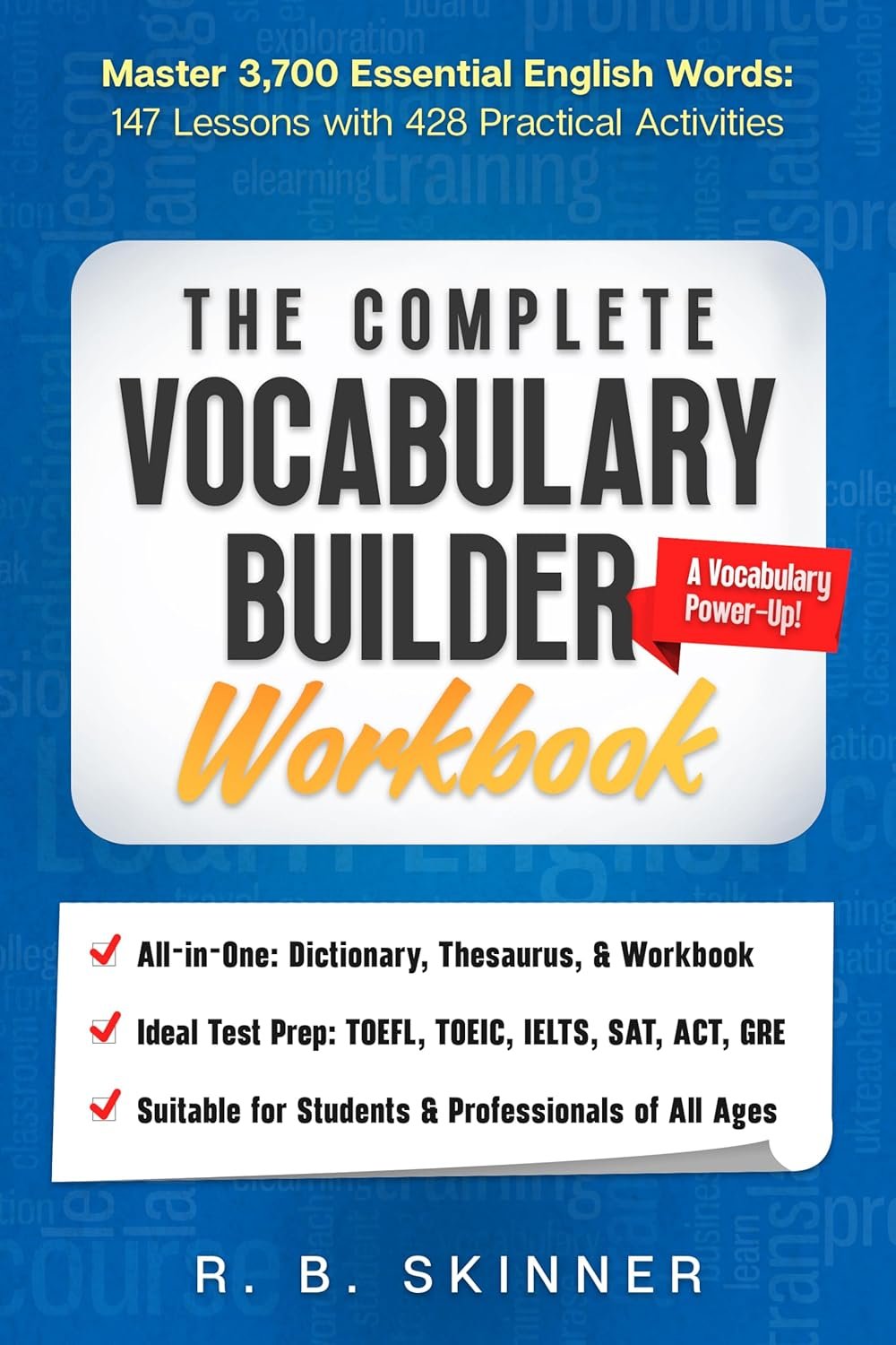 Master 3,700 Essential English Words with Vocabulary Builder