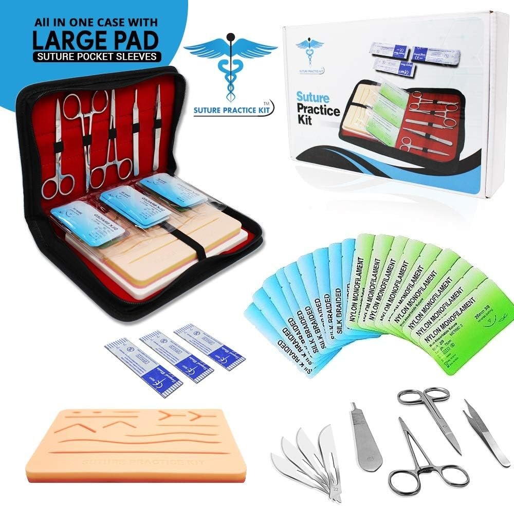 Master Suturing with Realistic Practice Kit - Complete Training Bundle
