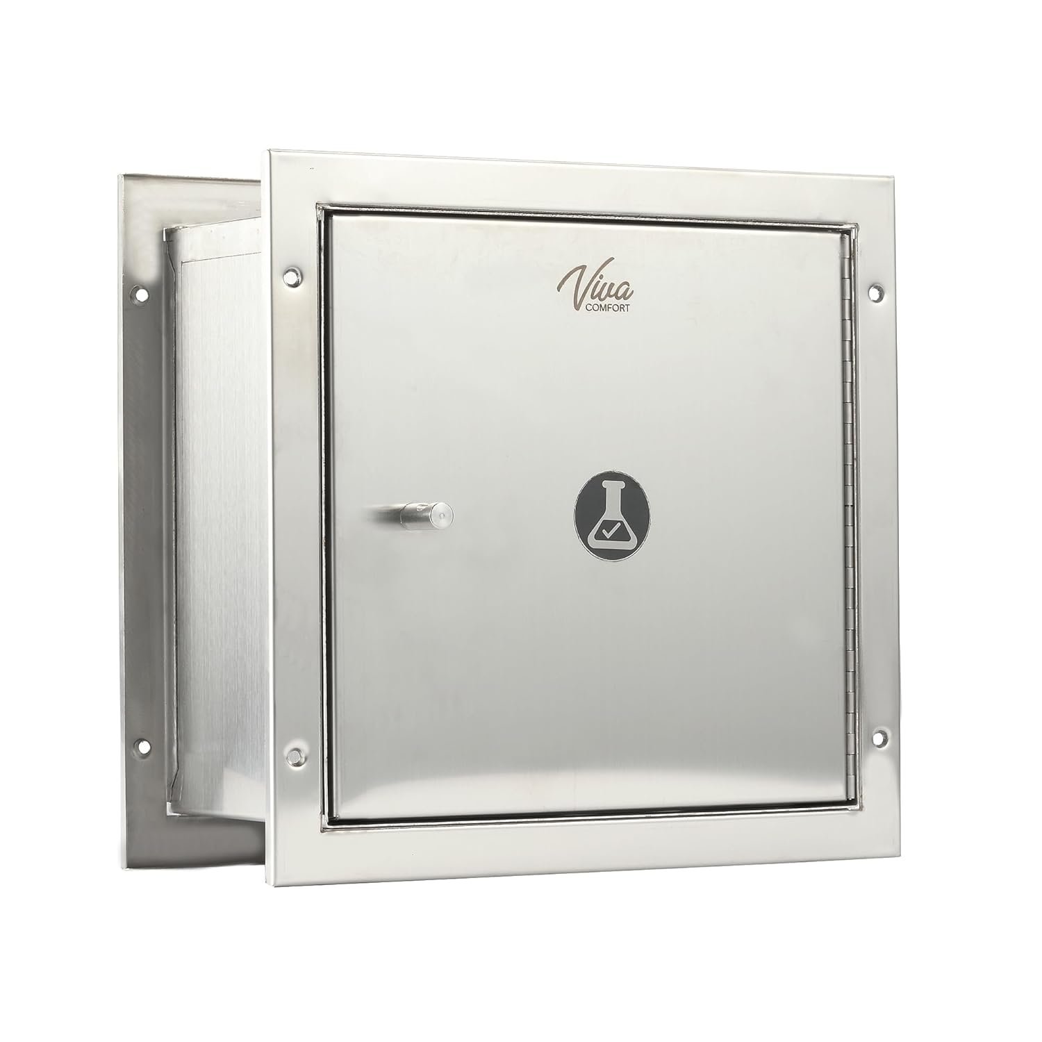 Confidential Specimen Pass-Through Box - Secure Dual-Door Design