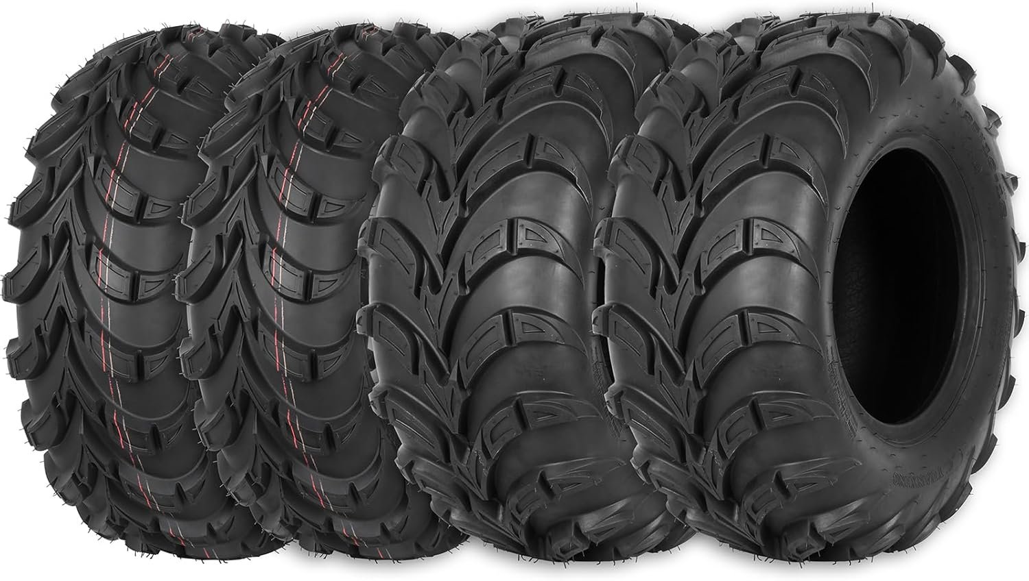 Conquer Any Terrain: Heavy-Duty ATV Tire Set - 4 Tires