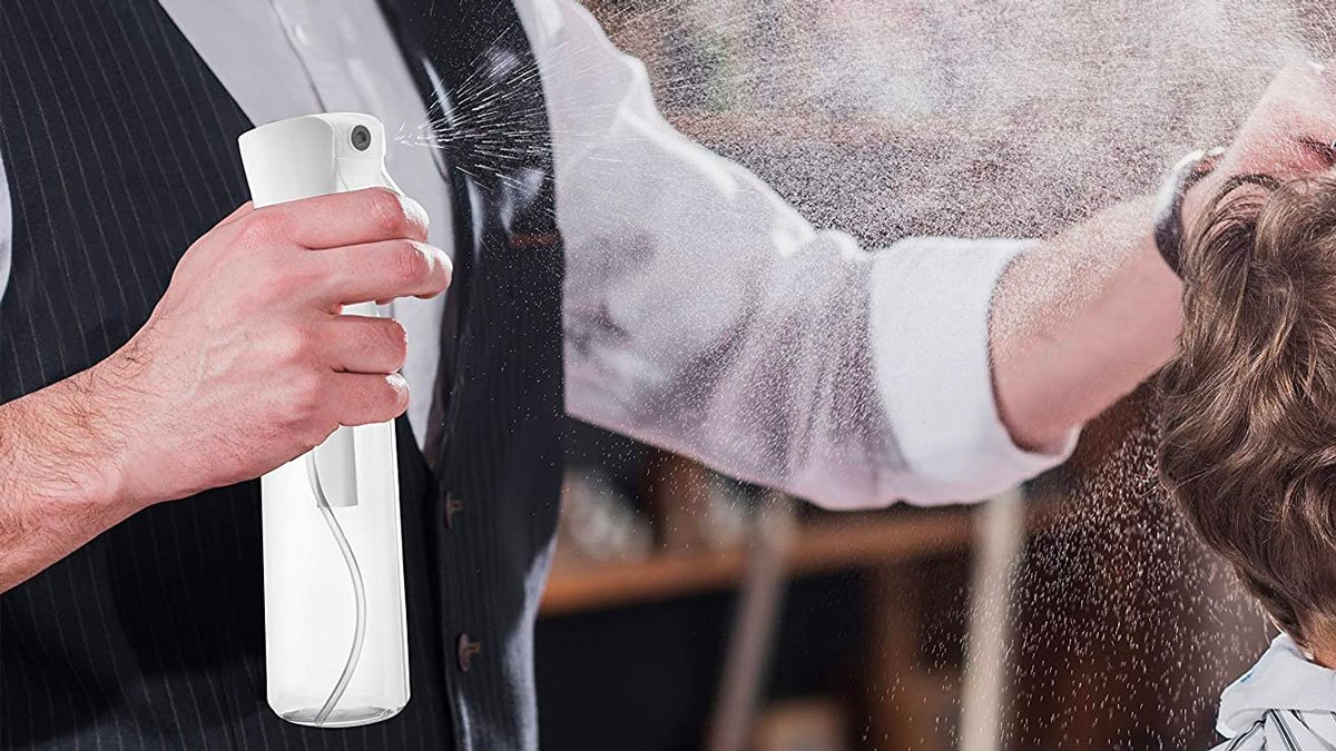 Continuous Spray Bottle with Ultra-Fine Mist