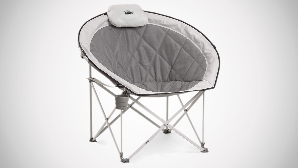 CORE Oversized Padded Saucer Chair