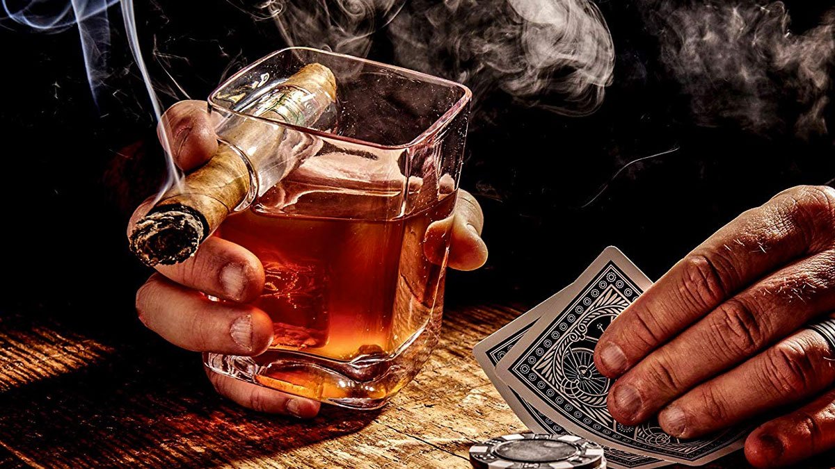 Corkcicle Cigar Holder Glass