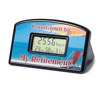 Countdown To Retirement Clock