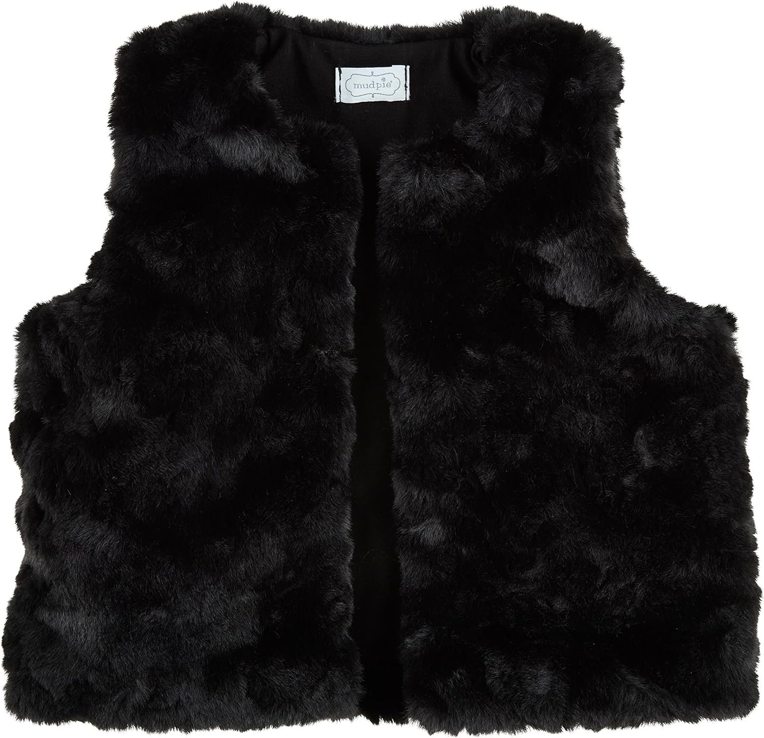 Cozy Black Fur Vest for Her Fall Style