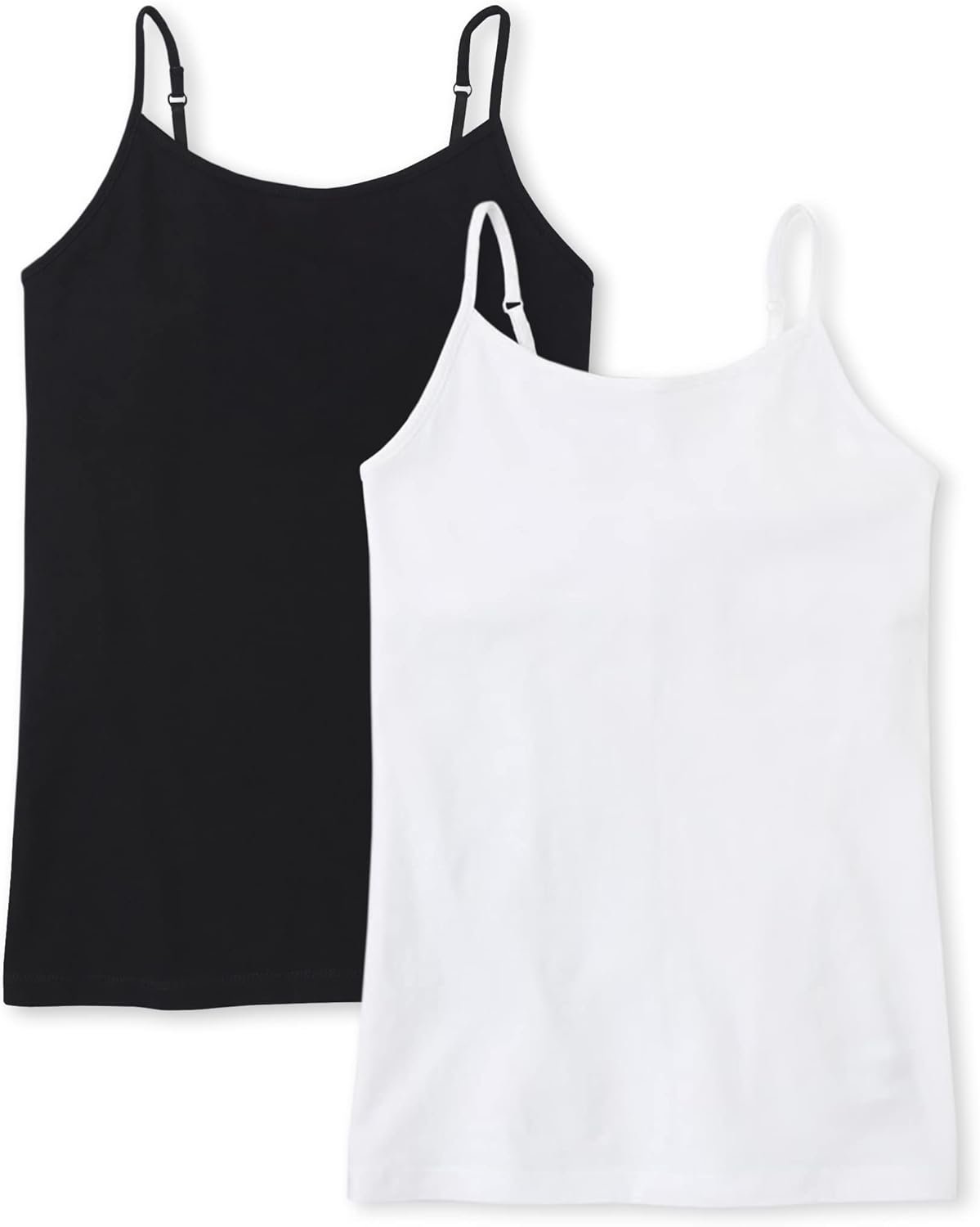 Cozy Layering: Girls Basic Camisole 2-Pack
