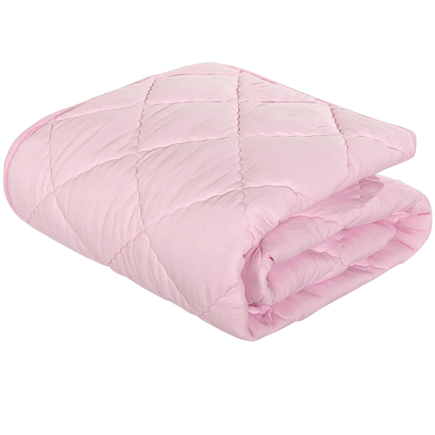 Cozy Lightweight Pink Toddler Comforter for Crib