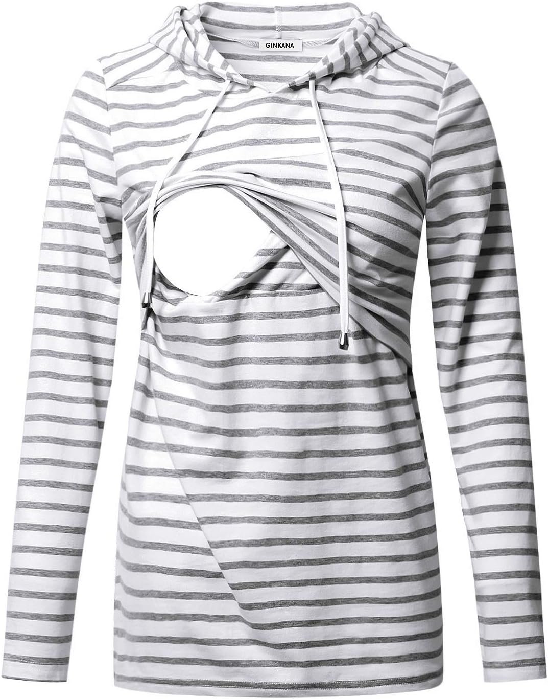 Cozy Nursing Hoodie for Discreet Feeds