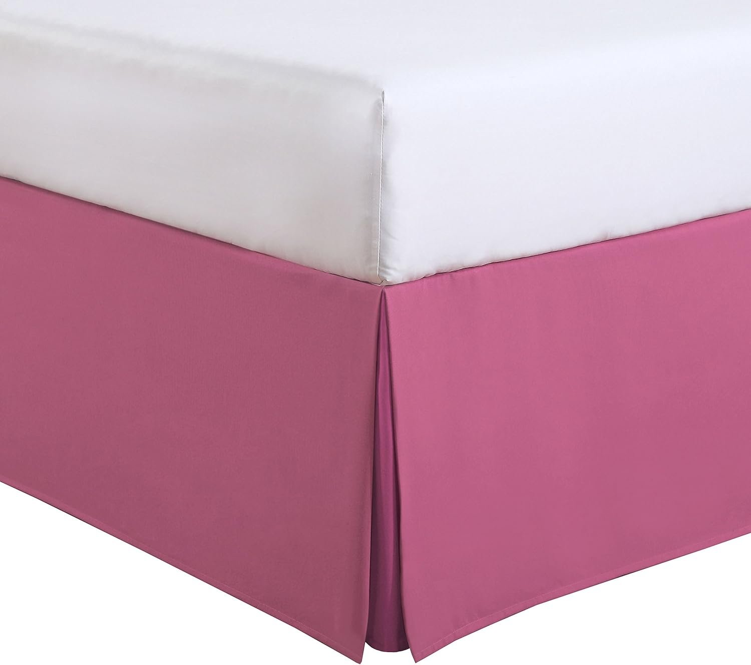 Cozy Pink Luxe Bedskirt for Kids' Twin Beds – 14