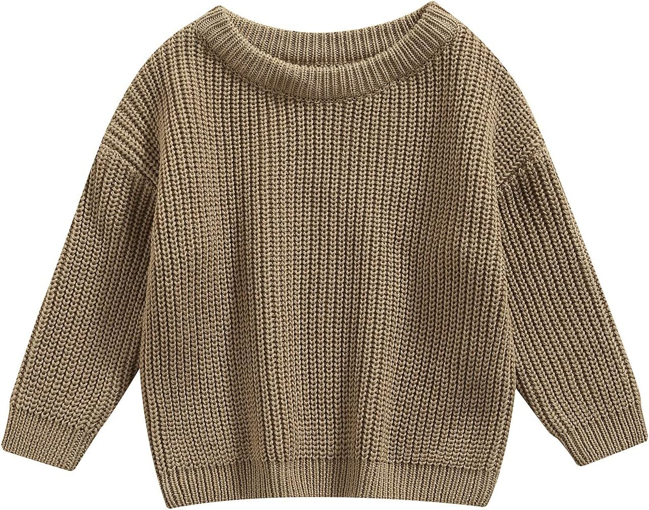Cozy Toddler Knit Sweater for Fall & Winter