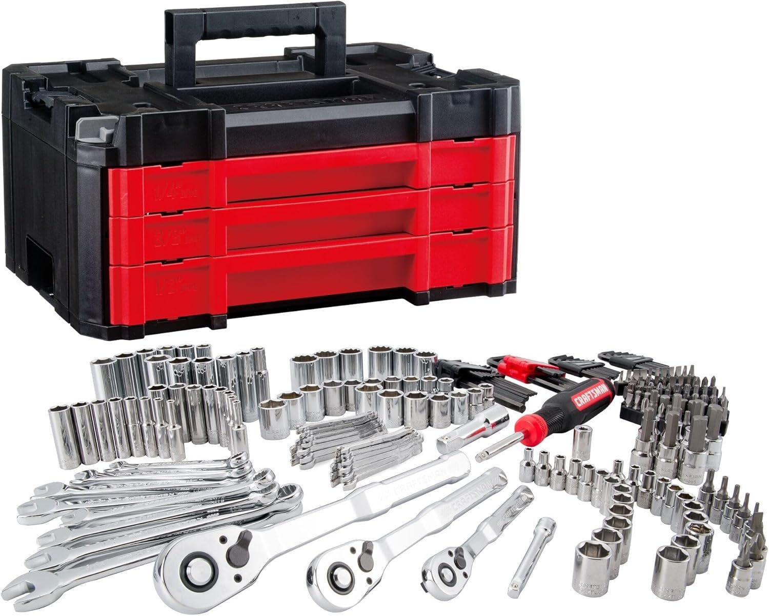 230-Piece Mechanics Tool Set with Smart Storage