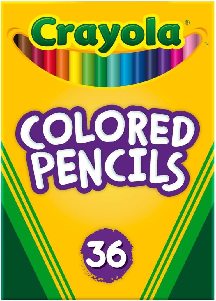 Unleash Creativity with Crayola Colored Pencils (36ct)