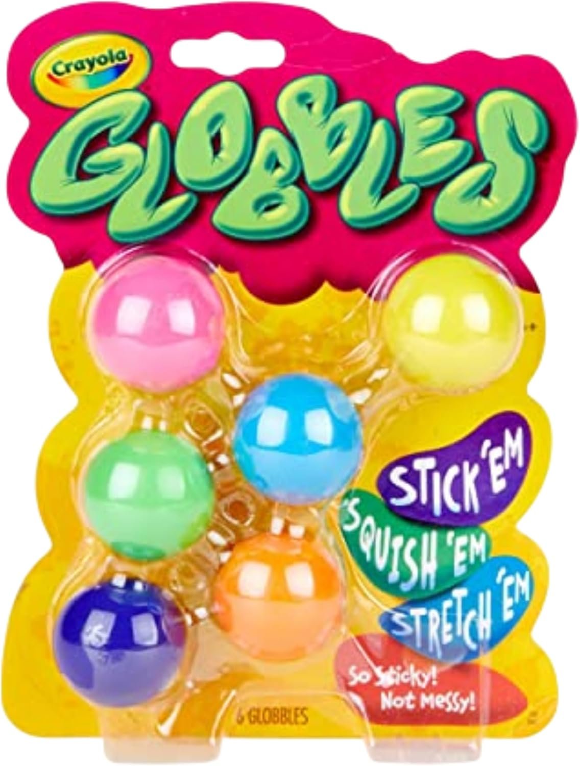 Crayola Globbles: Sticky Stress Balls for Sensory Relief