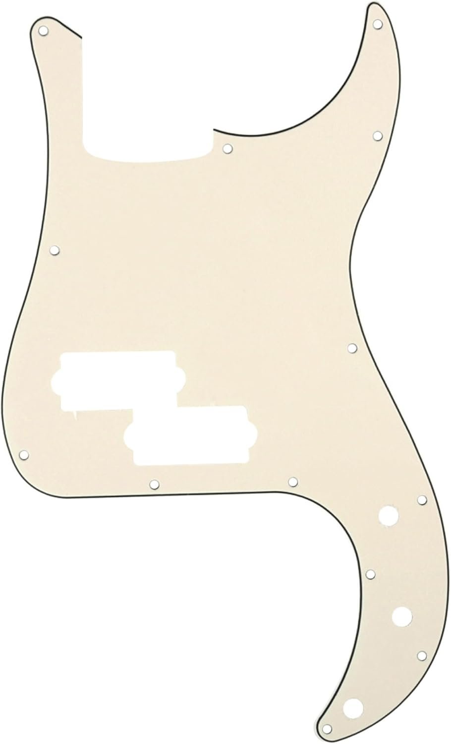 Cream 3-Ply Pickguard Refresh for P-Bass