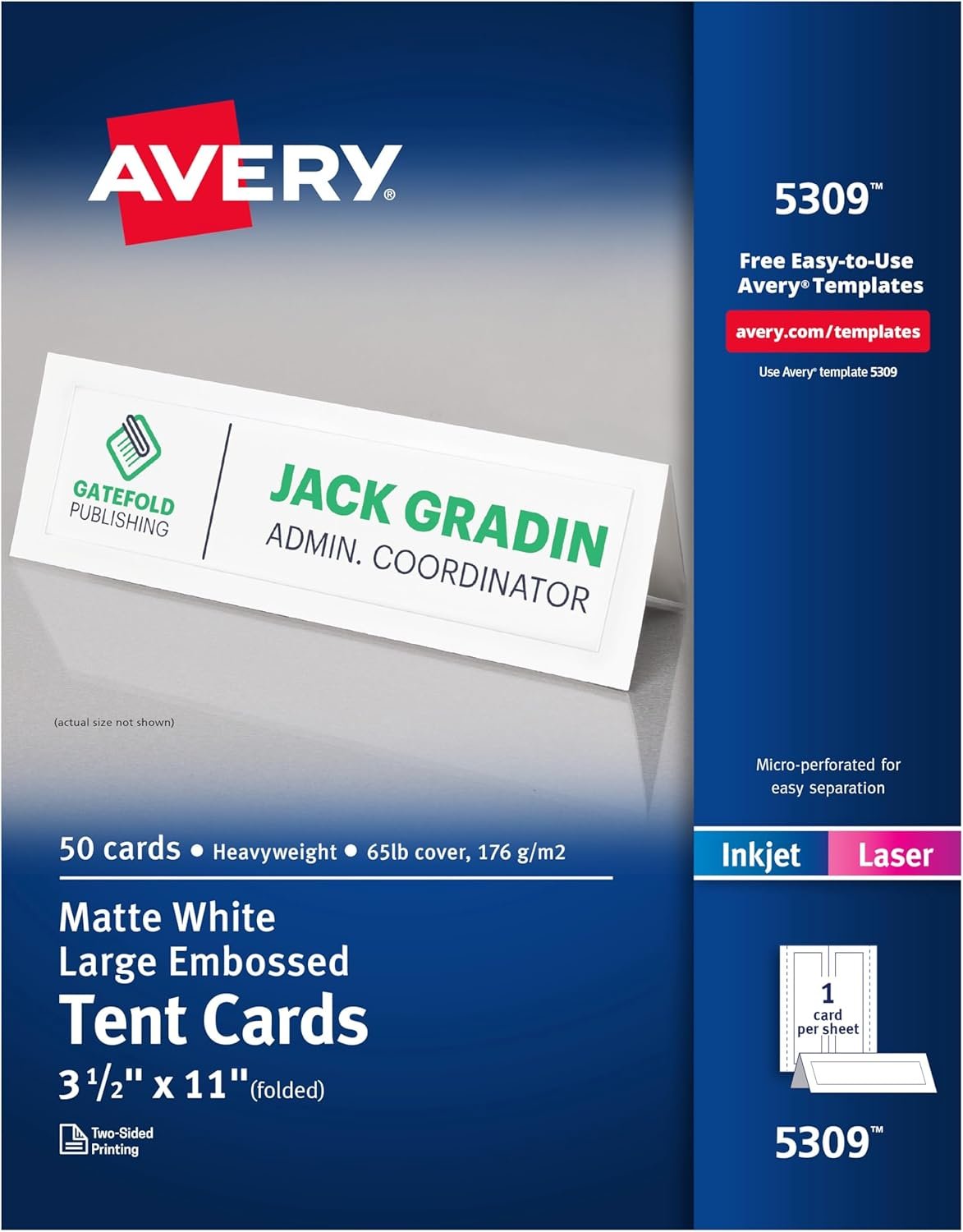 Create Stunning Custom Place Cards with Avery Tent Cards