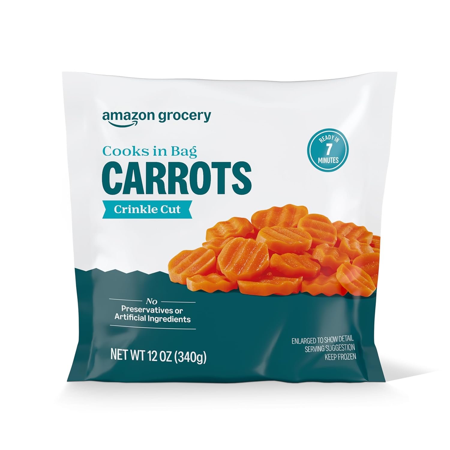 Crinkle Cut Carrots - Frozen Delights