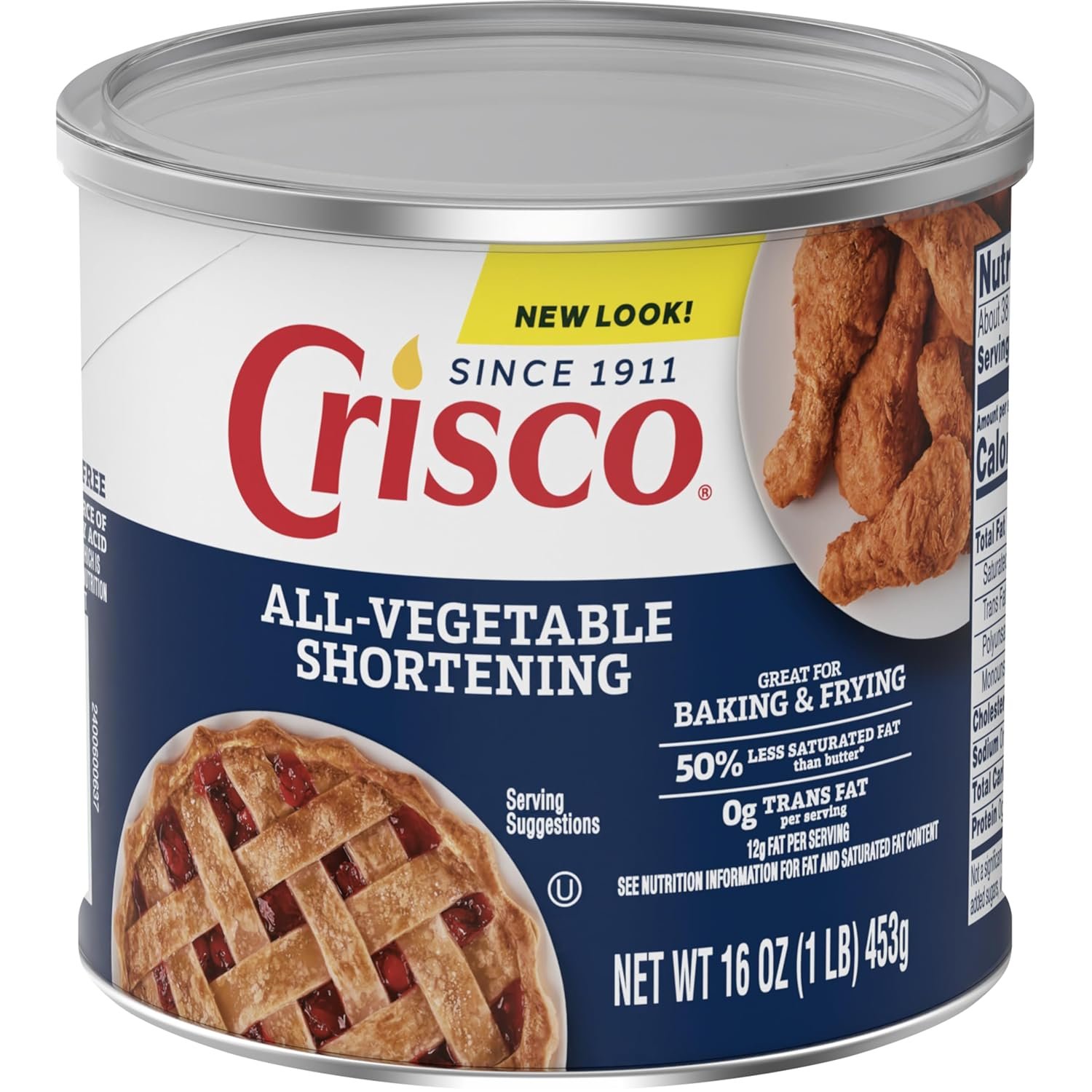 Crisco All-Vegetable Shortening for Delicious Baking