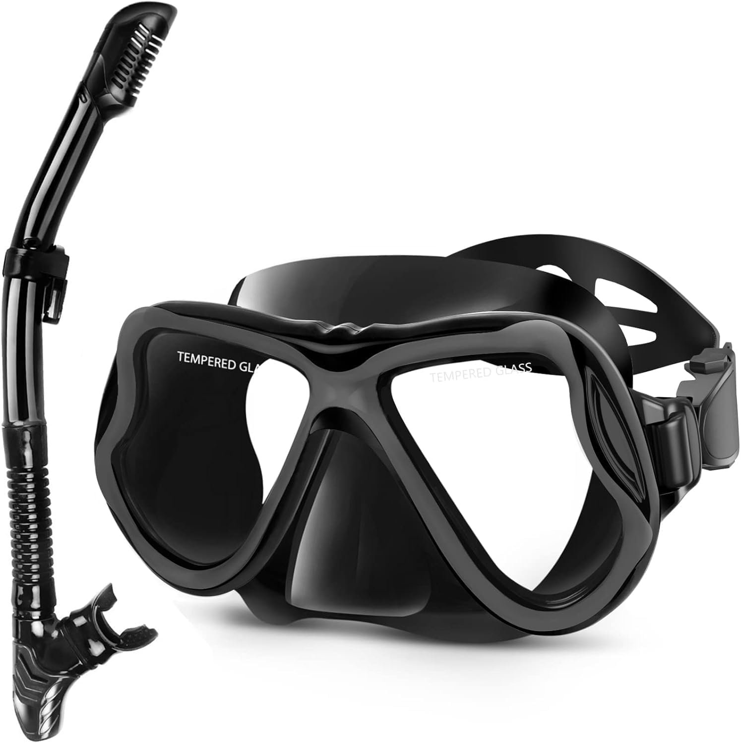 Crystal Clear Underwater Views: Premium Anti-Fog Snorkel Set