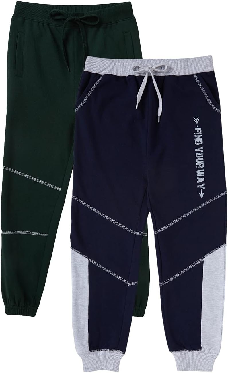 Comfy Cotton Track Pants for Active Boys