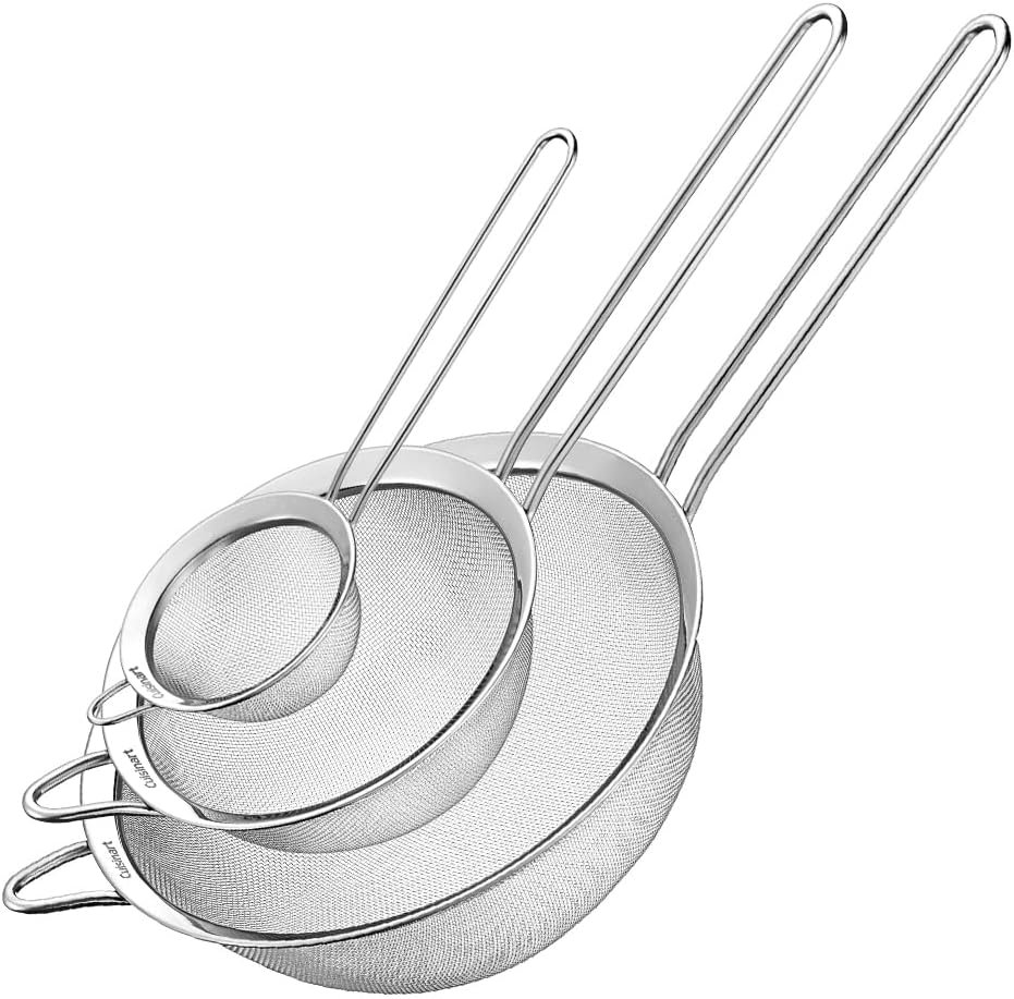 Cuisinart 3-Piece Mesh Strainers for Flawless Draining