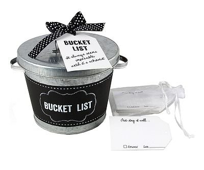 Customizable Bucket List and Bucket