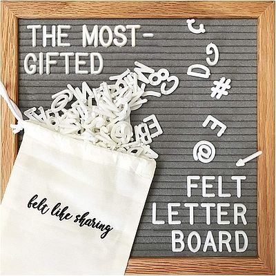 Customizable Felt Letter Board