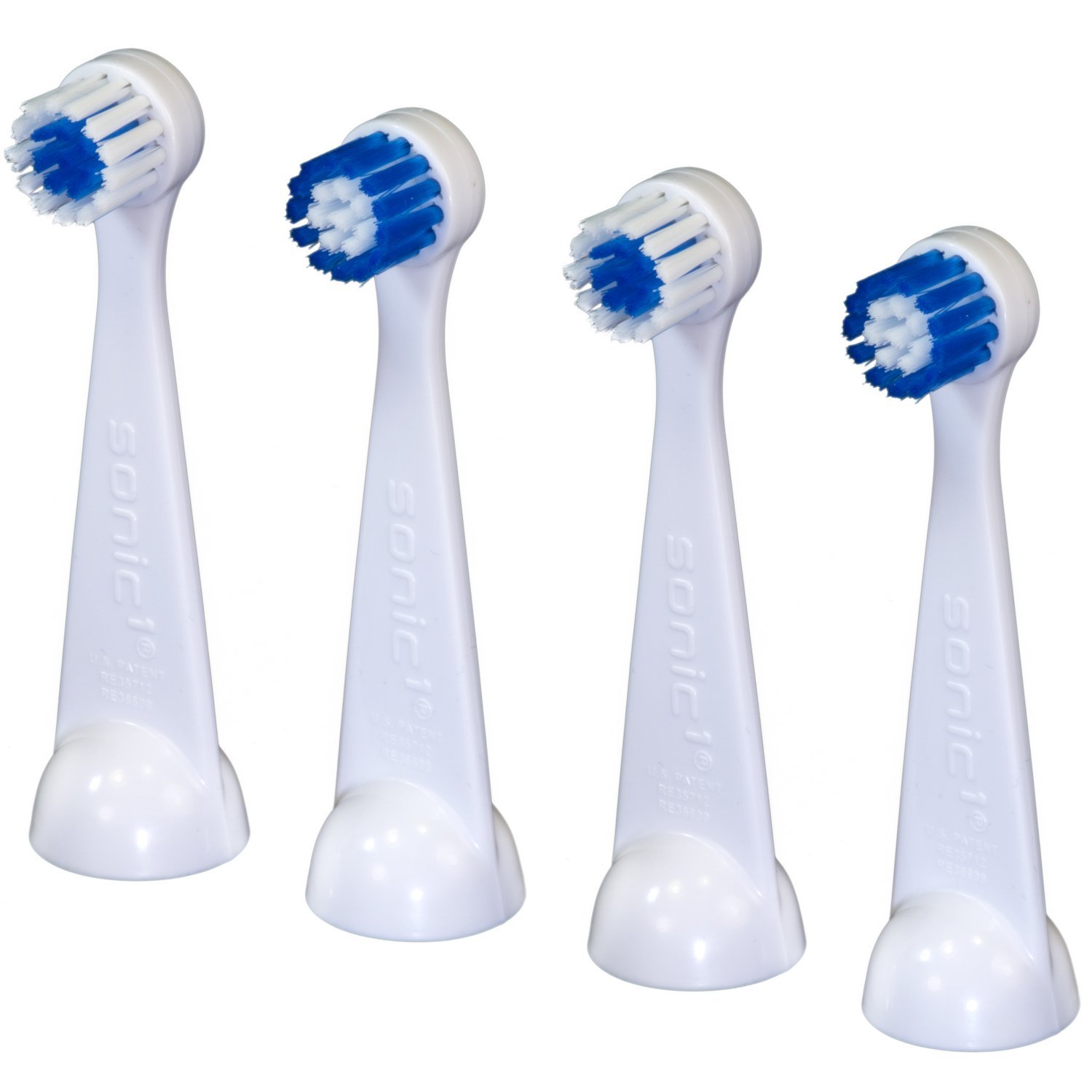 4-Pack Replacement Brush Heads for Cybersonic Toothbrushes