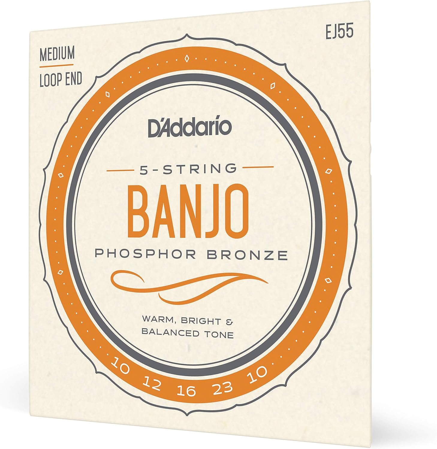 Warm and Authentic D'Addario Banjo Strings