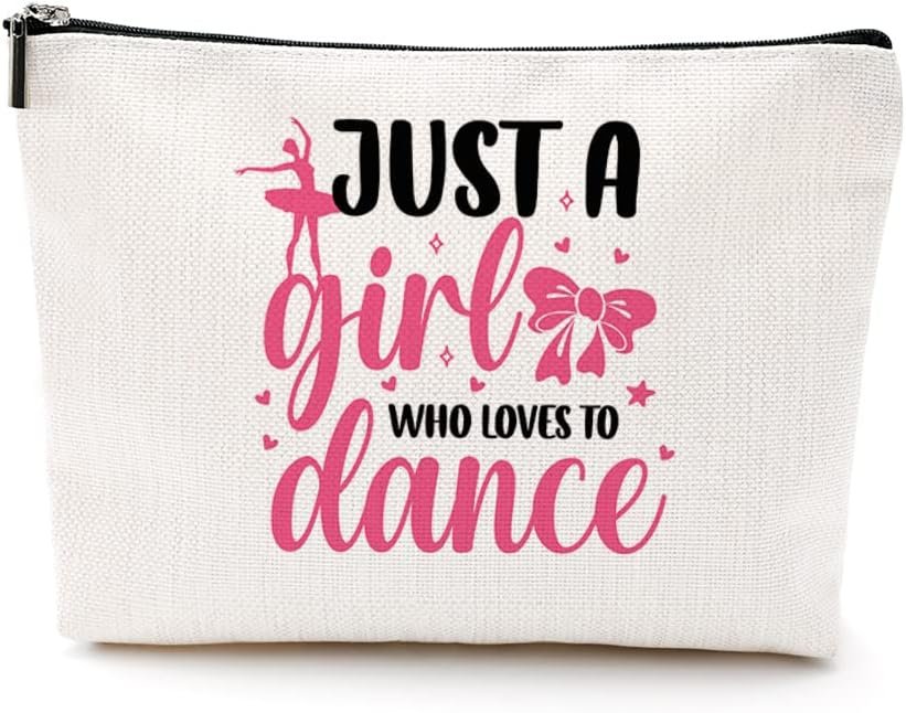 Dance Lover's Makeup Bag: Perfect for Ballet & Recital