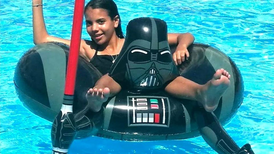 Darth Vader Lightsaber Battle Pool Float